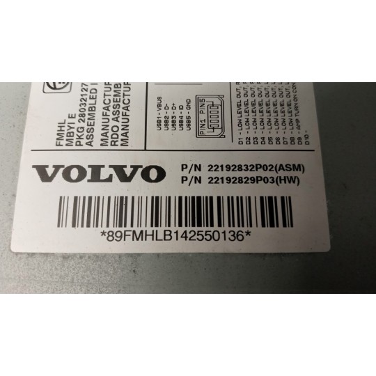 CARICATORE CD VOLVO truck FH euro 6 usato