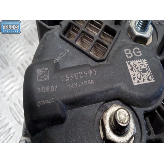 ALTERNATOR OPEL Astra J 2009>2012 used