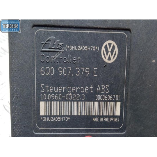 ABS SYSTEM VOLKSWAGEN Polo 2001>2005 used